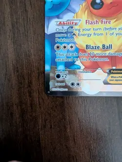 Flareon EX (Full Art) RC28/RC32 Generations: Radiant Collection NM Pokemon - Image 5