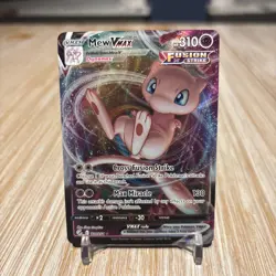 Pokemon Mew VMAX Fusion Strike 114/264 Ultra Rare Full Art Holo SWSH NM ✨ - Image 1