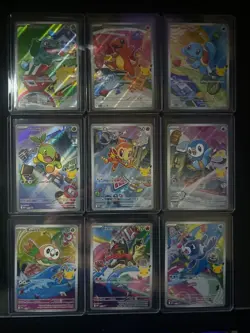 Pokemon First Partner Series 1 ALL 9 STARTERS NEAR MINT - Image 1