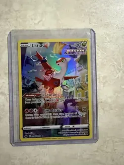 Pokemon Latias GG20/GG70 Full Art Ultra Rare Holo Crown Zenith Galarian Gallery - Image 1
