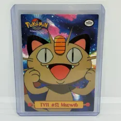 TV11 Meowth 1999 Topps Pokemon TV Animation Series 1 - Image 1