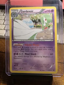 1x Lp Pokemon TCG Gardevoir 57/99 Next Destinies Holo Rare (English) - Image 1