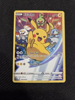 2020 Pokemon Pikachu, Sword And Shield, SWSH020, Promo - Image 1