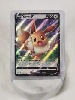 Pokemon Eevee V Holo Promo SWSH065 Sword & Shield Promo EN NM - Image 1