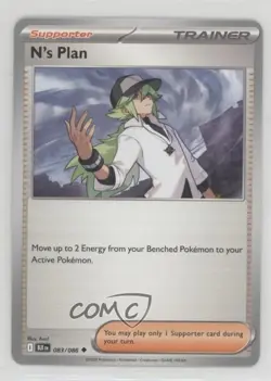 N's Plan Pokemon Black Bolt BLK #083 - Image 1