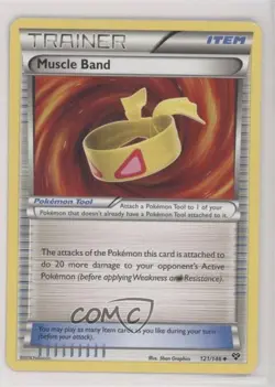 Muscle Band Pokemon XY Base Set #121 - Image 1