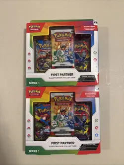 Pokemon First Partner Illustration Collection • Series 1 • [2-Pack] - Image 1