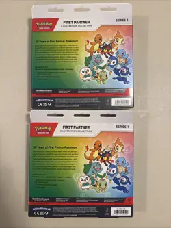 Pokemon First Partner Illustration Collection • Series 1 • [2-Pack] - Image 2