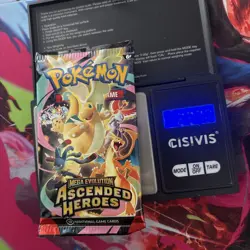 Pokemon TCG - Ascended Heroes Booster Pack! Heavy! 22.70g 🔥 Potential God Pack - Image 1