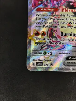 Pokemon TCG: Charizard ex SVP 074 - SVP Black Star Promos - NM - Image 4