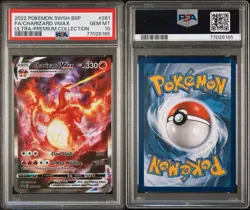 2022 Pokemon SWSH Black Star Promo Charizard VMAX #SWSH261 PSA 10 GEM MINT - Image 2