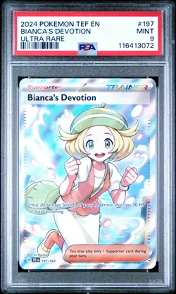 PSA 9 - Bianca 197/162 SV Temporal Forces - Pokemon - Image 1