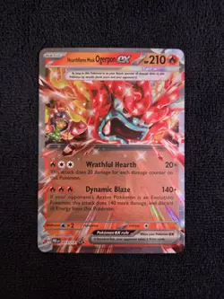 Pokemon: Twilight Masquerade | Heartflame Mask Ogerpon ex (Double Rare) #40/167 - Image 1