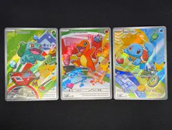 First Partner Illustration Collection Series 1 GEN 1 Starters Pokemon TCG - Image 1