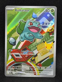 First Partner Illustration Collection Series 1 GEN 1 Starters Pokemon TCG - Image 3