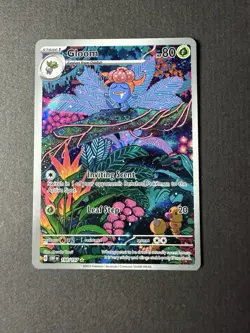Pokemon Gloom 198/197 SV03: Obsidian Flames Illustration Rare Full Art Holo - Image 1