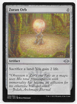 Zuran Orb - Modern Horizons 2 - Magic the Gathering - MTG - Rare - Image 1