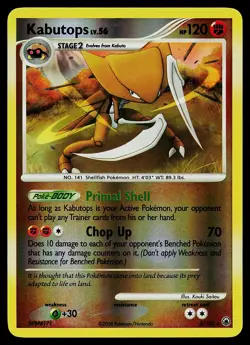 Pokemon Card - Kabutops Majestic Dawn 6/100 Rare Reverse Holo - Image 1