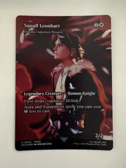 Squall Leonhart Foil Showcase Borderless MTG Magic Gathering Card NM Mint FCA - Image 1