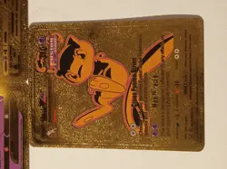 Pokemon Gold Foil Display Cards Fan Art Set Of 8 Cards - Image 4