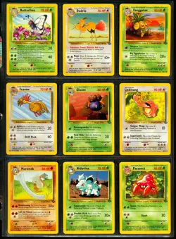 1999 Pokemon JUNGLE SET Unlimited Edition COMPLETE Uncommon Common Cards Lot NM+ - Image 2