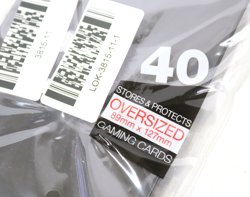 Ultra Pro ULP85381 Oversized Top Loading Deck Protector Sleeves, 40 Count - Image 3