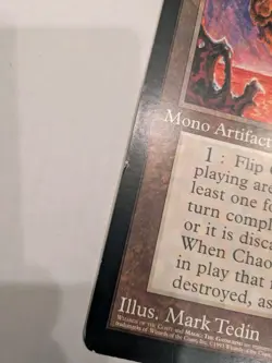 MTG Chaos Orb - Oversized Oversized Magic Card Promo - Image 3