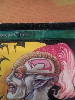 Llanowar Elves Beta Edition HP MTG Magic the Gathering - Image 2