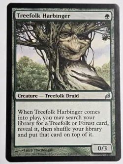 Treefolk Harbinger Lorwyn Regular Uncommon Creature Magic the Gathering MTG - Image 1