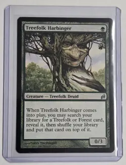 Treefolk Harbinger Lorwyn Regular Uncommon Creature Magic the Gathering MTG - Image 3