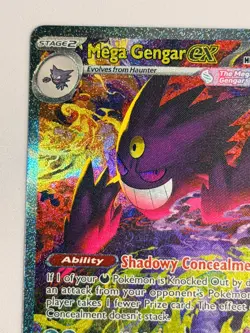 Mega Gengar ex 284/217 SIR Ascended Heroes POKEMON TCG ASC EN - Pack Fresh! - Image 3