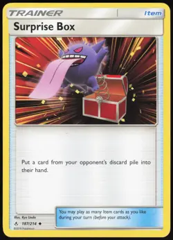 Surprise Box 187/214 Uncommon Unbroken Bonds Pokemon Near Mint - Image 1