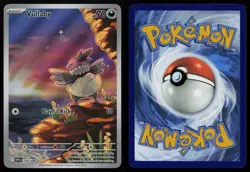 Vullaby 144/086 White Flare WHT Holo Illustration Rare Pokemon NM - Image 3