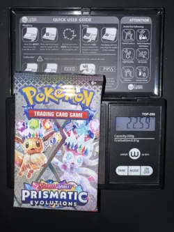🔥1x 22.59🔥 HEAVY! GOD PACKU! Prismatic Evolutions Sealed Pack! PRE S&V Pokemon - Image 1