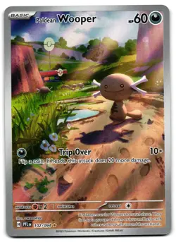 Paldean Wooper 102/094 - 🌊 Phantasmal Flames Pokemon TCG 🖤 - NM - Image 1