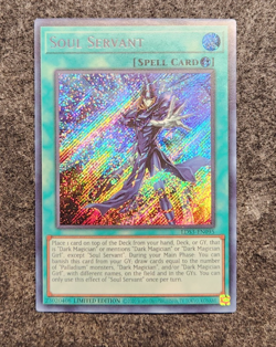 Soul Servant - LDS3-EN095 - Near Mint NM - Secret Rare - Limited Edition Yugioh - Image 1