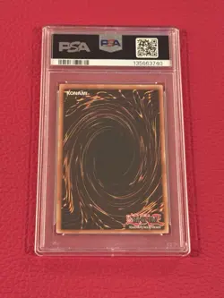 2002 Yu-Gi-Oh FMR-002 Harpie’s Pet Dragon PSA 8 NM-MT Forbidden Memories - Image 2