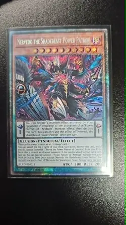 BLZD-EN011 Nervedo the Shadebeast Power Patron Starlight Rare YuGiOh Preorder - Image 1
