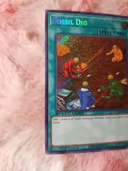 Yu-gi-oh! Fossil Dig (Secret Rare) SGX4-ENC14 1st Edition Speed Duel TCG - Image 2