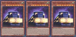 3x Night Train Blue Traveler | BLZD-EN007 | SR | 1st Ed | NM | YuGiOh - Image 1