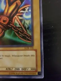 Right Leg of the Forbidden One LOB-120 The Legend of Blue Eyes White Dragon - Image 3