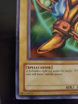 Right Leg of the Forbidden One LOB-120 The Legend of Blue Eyes White Dragon - Image 4