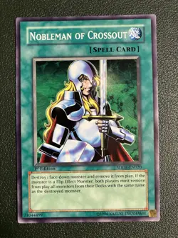 Yugioh! MP Nobleman of Crossout - SDDE-EN020 - Common - 1st Edition - Image 1