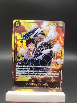 One Piece MONKEY.D.LUFFY Gear 4 Sec Alt Art OP10-118 Parallel English - Image 1