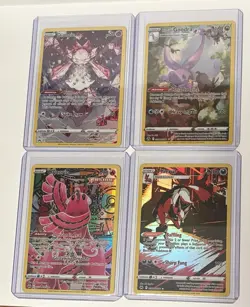 Crown Zenith Galarian Gallery Lot 4 Cards GG Diancie Goodra Oricorio Thievul NM - Image 1