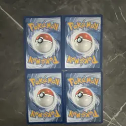 Pokemon TCG 4 Card Lot Mewtwo Quaquaval Revavroom Vaporeon Nintendo - Image 2