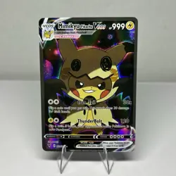 Mimikyu Pikachu Cosplay Pokemon Custom Fan Made Art Card NM - Image 1