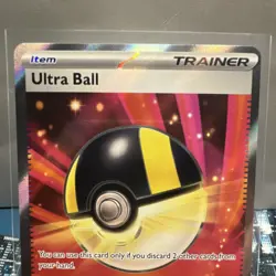 Pokemon Ultra Ball Trainer-Item Full Art Holo Ultra Rare ASC 264/217 Card - Image 2
