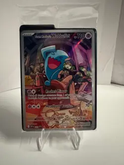 Team Rocket's Wobbuffet 203 Sv: Scarlet & Violet Promo Cards Holo Sealed - Image 1
