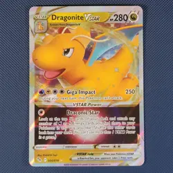 Dragonite VSTAR 50/78 - Pokemon GO - Rare Holo VSTAR Pokemon Card - M / NM - Image 1